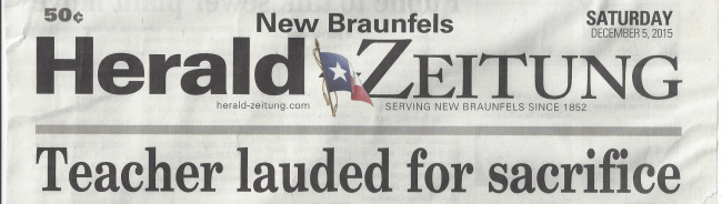 Herald Zeitung_Headline_Lindsey_Painter