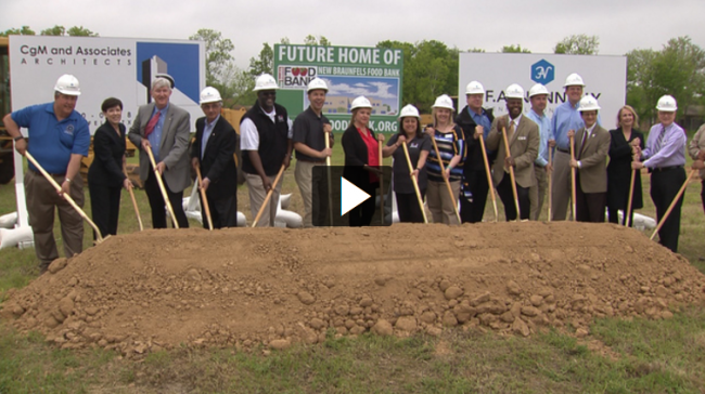 SA Food Bank – New Braunfels Groundbreaking